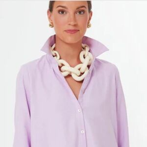 Tuckernuck Cream Catena Necklace- Cream O/S.
